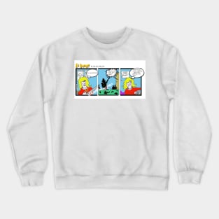 Ed Banger FUNNY CARTOON ART. Crewneck Sweatshirt